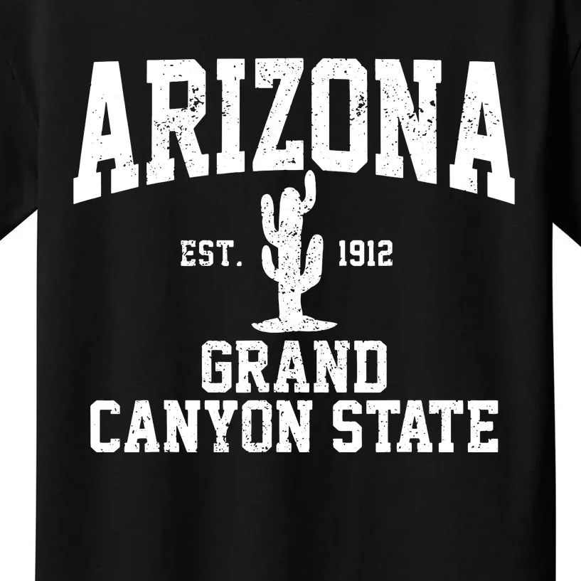 Arizona Grand Canyon State Cactus Souvenir Gift Kids T-Shirt