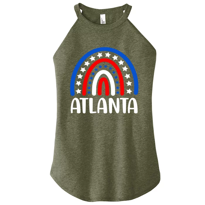 Atlanta Georgia Cool Gift I Love Atlanta Georgia Usa Gift Women’s Perfect Tri Rocker Tank