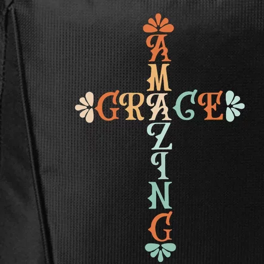 Amazing Grace, Christian Tees, Grace To Jesus, Religious City Backpack