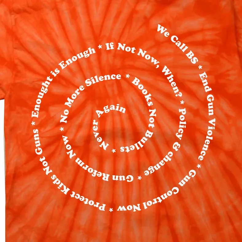 Anti Gun Control Wear Orange End Gun Violence Trend Tie-Dye T-Shirt