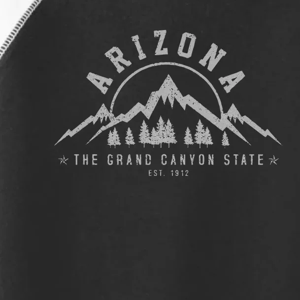 Arizona Grand Canyon State Est. 1912 Mountains Nature Gift Toddler Fine Jersey T-Shirt