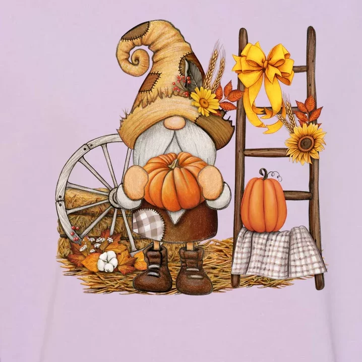 Autumn Gnome Cute Fall Season Garment-Dyed Sweatshirt