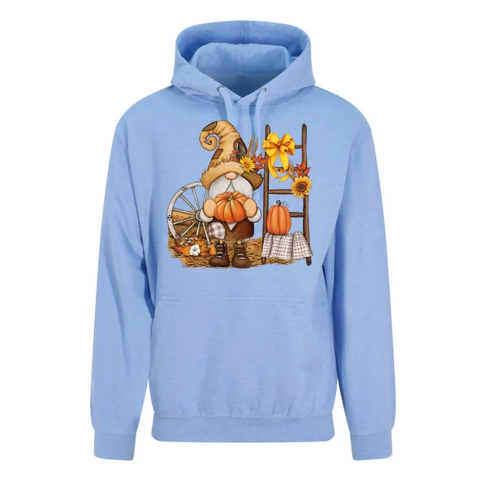 Autumn Gnome Cute Fall Season Unisex Surf Hoodie