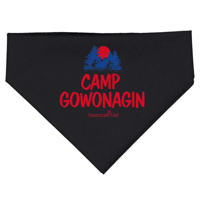 American Girl Camp Gowonagin USA-Made Doggie Bandana