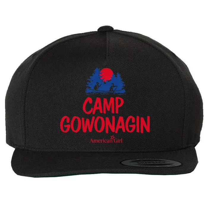 American Girl Camp Gowonagin Wool Snapback Cap