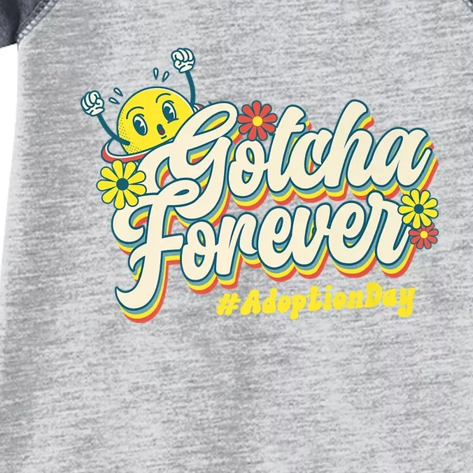 Adopt Gotcha Day Gotcha Forever Family Adoption Day Infant Baby Jersey Bodysuit