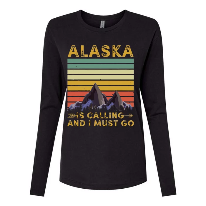 Alaska Gifts Denali Juneau Alyaska Womens Cotton Relaxed Long Sleeve T-Shirt