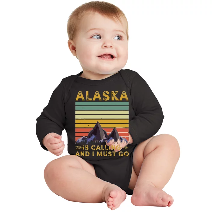 Alaska Gifts Denali Juneau Alyaska Baby Long Sleeve Bodysuit