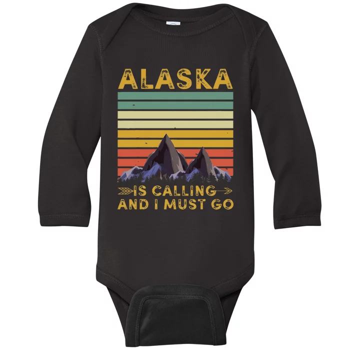 Alaska Gifts Denali Juneau Alyaska Baby Long Sleeve Bodysuit