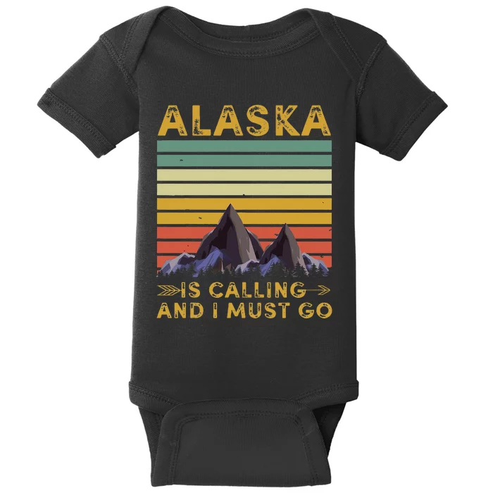 Alaska Gifts Denali Juneau Alyaska Baby Bodysuit