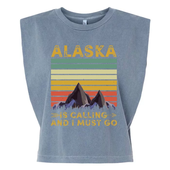 Alaska Gifts Denali Juneau Alyaska Garment-Dyed Women's Muscle Tee