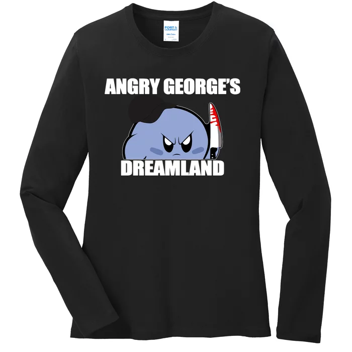 Angry GeorgeS Dreamland Ladies Long Sleeve Shirt