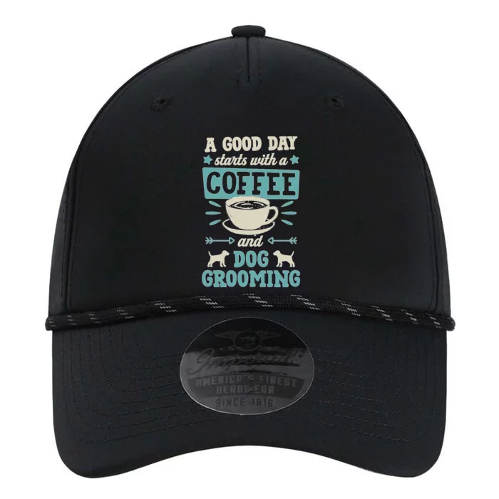 A Good Day Starts With Coffee And Dog Grooming Pet Groomer Performance The Dyno Cap