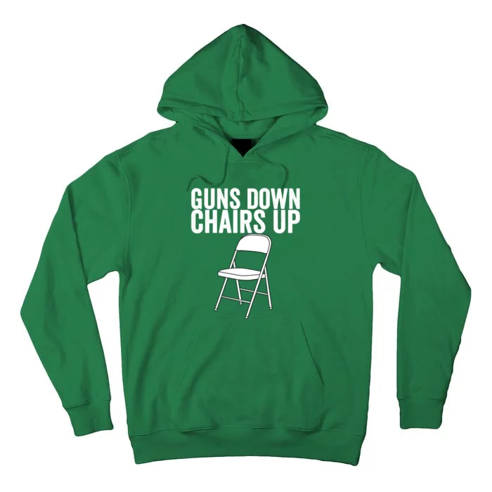 Alabama Guns Down Chairs Up Funny White Folding Chairs Fight Tall Hoodie