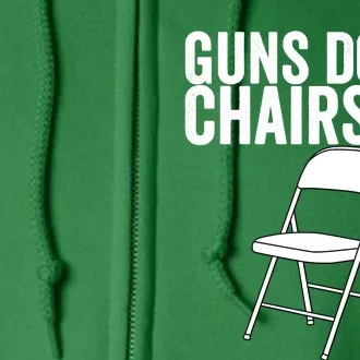 Alabama Guns Down Chairs Up Funny White Folding Chairs Fight Full Zip Hoodie