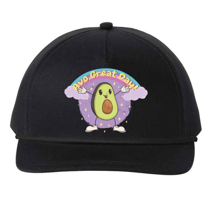 Avo Great Day Avocado Snapback Five-Panel Rope Hat