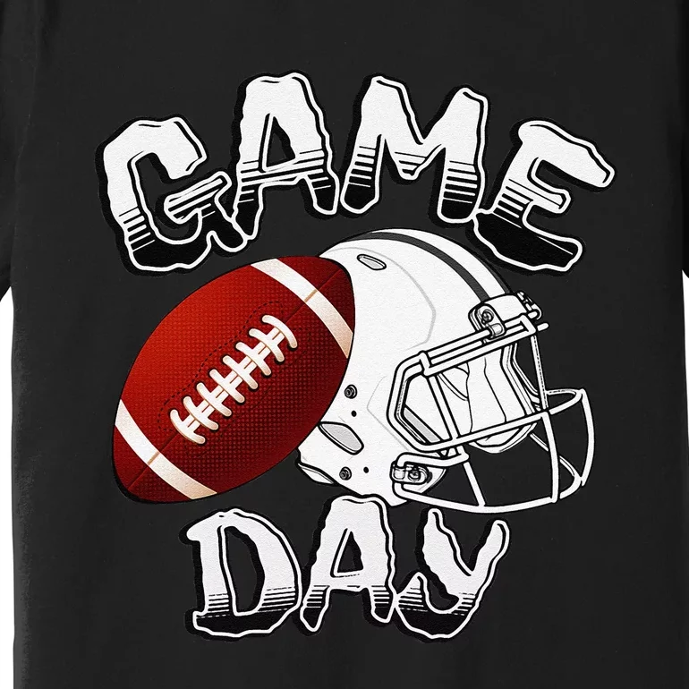 Awesome Game Day Football American Football Season Premium T-Shirt