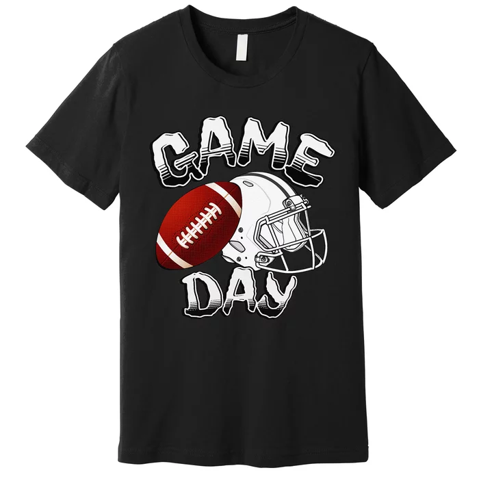 Awesome Game Day Football American Football Season Premium T-Shirt