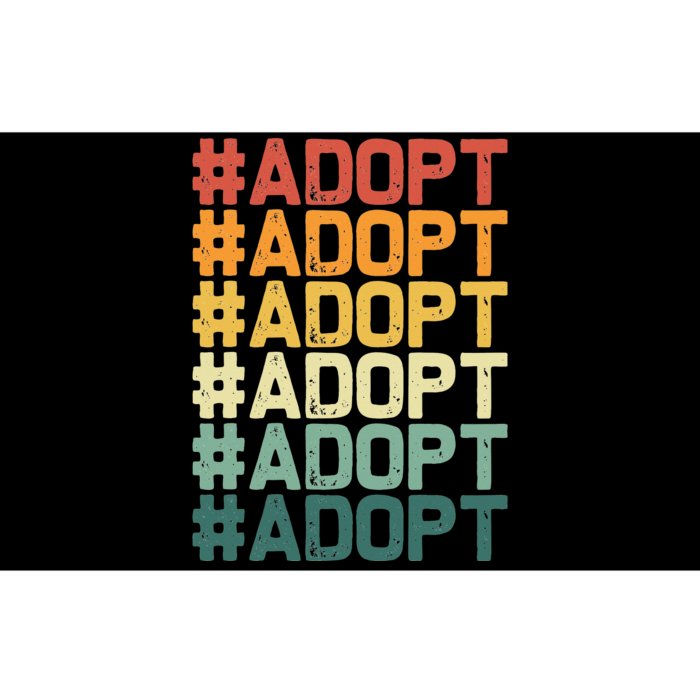 Adopt Graphic Dog Cat Animal Adoption Rescue Promotion Bumper Sticker