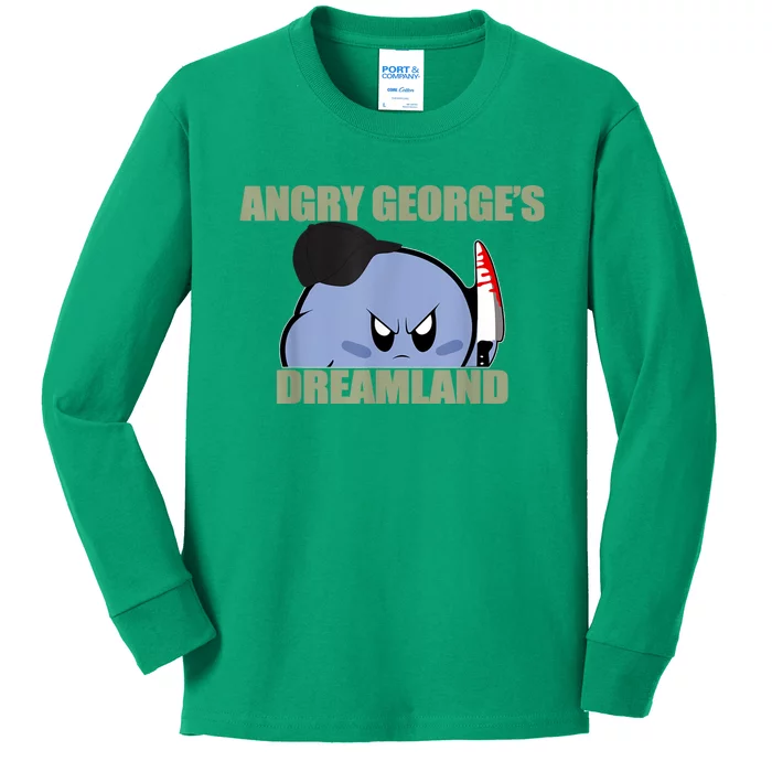 Angry GeorgeS Dreamland Kids Long Sleeve Shirt