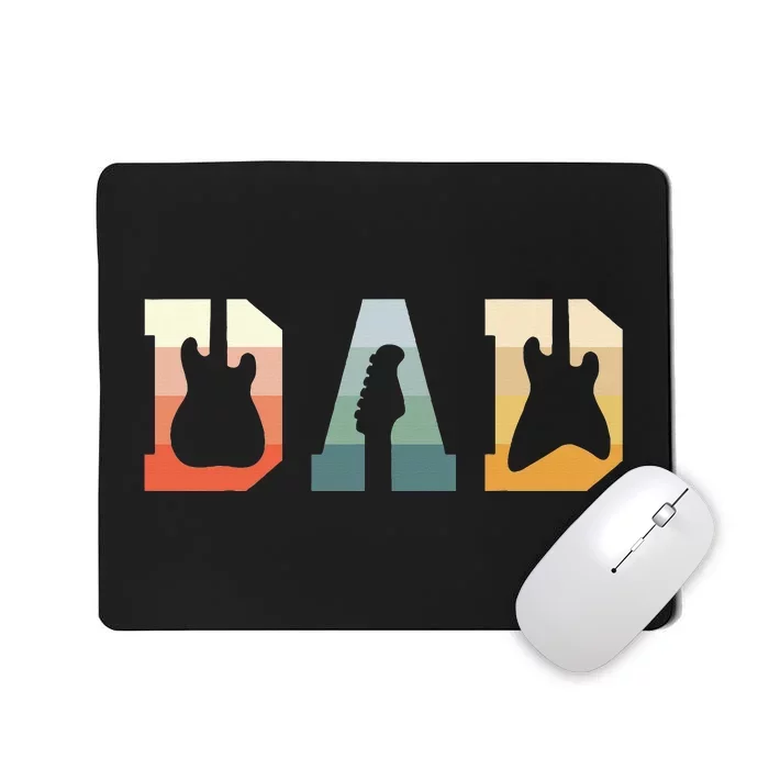 Acoustic Guitar Dad Guitarist Musical Instrument Musician Mousepad