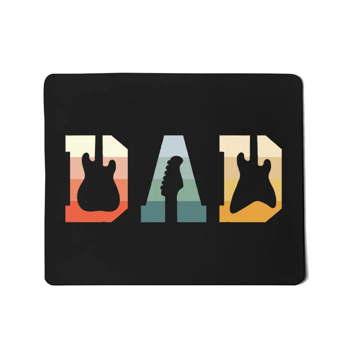 Acoustic Guitar Dad Guitarist Musical Instrument Musician Mousepad