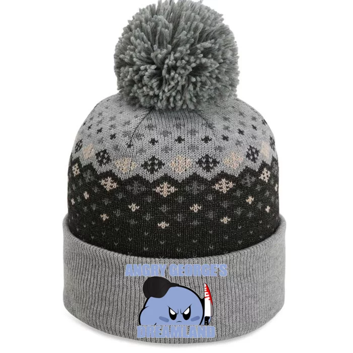 Angry Georges Dreamland The Baniff Cuffed Pom Beanie