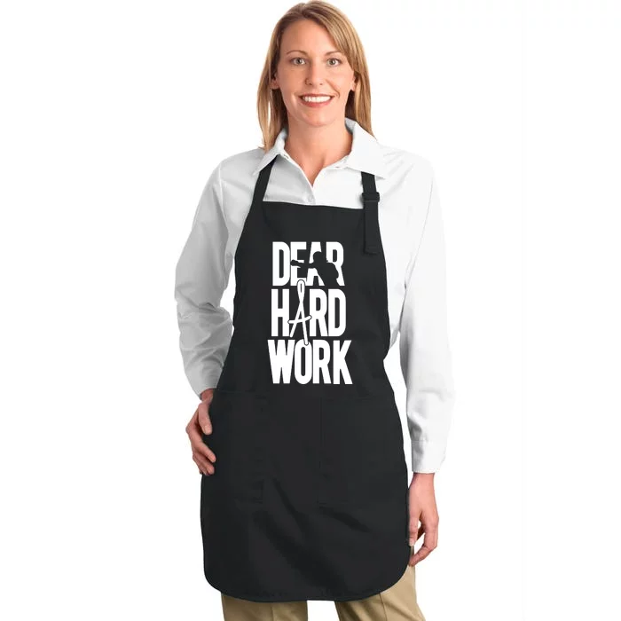 Alexa Grasso Dear Hard Work Full-Length Apron With Pocket