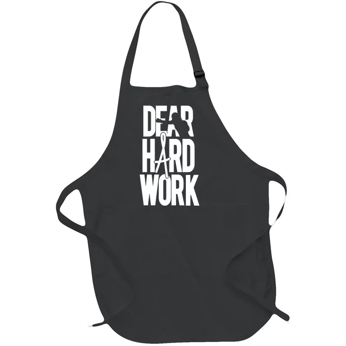 Alexa Grasso Dear Hard Work Full-Length Apron With Pocket