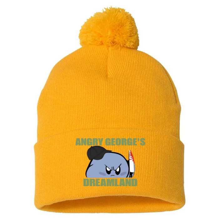 Angry GeorgeS Dreamland Pom Pom 12in Knit Beanie