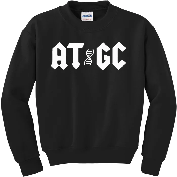 AT GC DNA Science Kids Sweatshirt