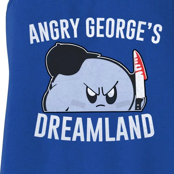 Angry GeorgeS Dreamland Funny Angry GeorgeS Dreamland Women's Racerback Tank