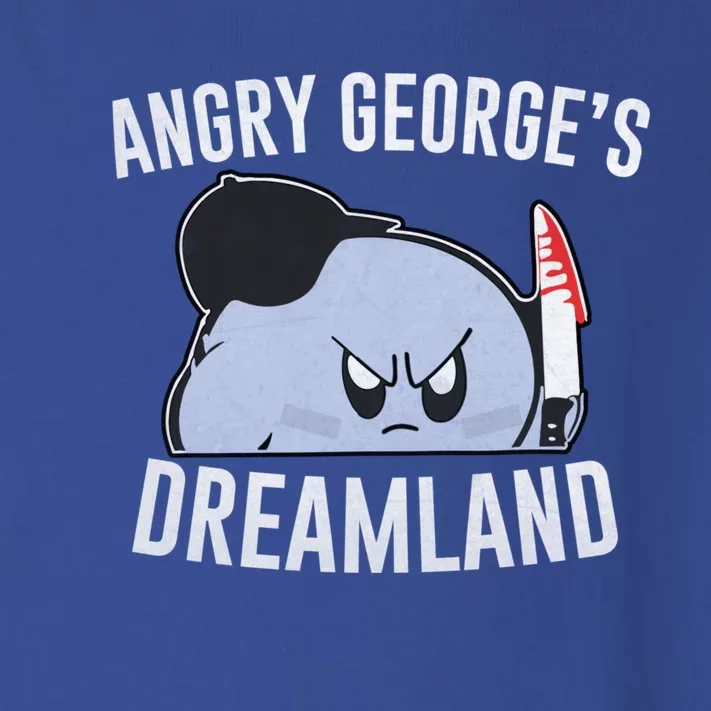 Angry GeorgeS Dreamland Funny Angry GeorgeS Dreamland Toddler Long Sleeve Shirt