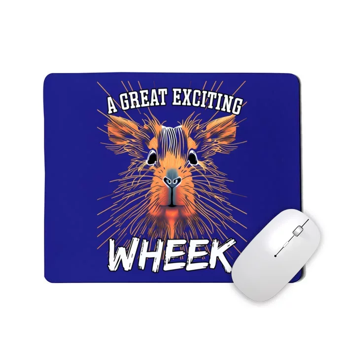 A Great Exciting Week Or Wheek Guinea Pig Gift Mousepad