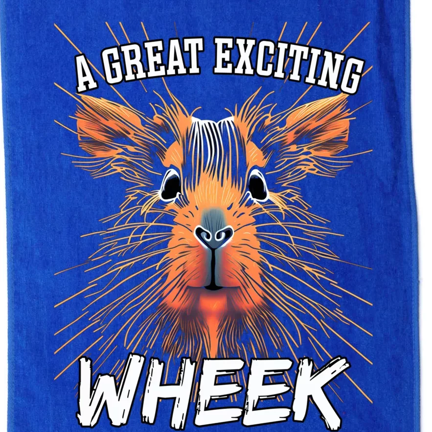 A Great Exciting Week Or Wheek Guinea Pig Gift Platinum Collection Golf Towel