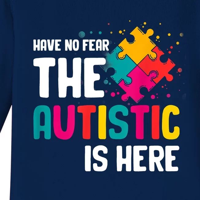 Autism Gifts For Adults Syndrom Autist Asd Autistic Asperger Baby Long Sleeve Bodysuit