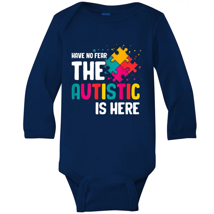 Autism Gifts For Adults Syndrom Autist Asd Autistic Asperger Baby Long Sleeve Bodysuit