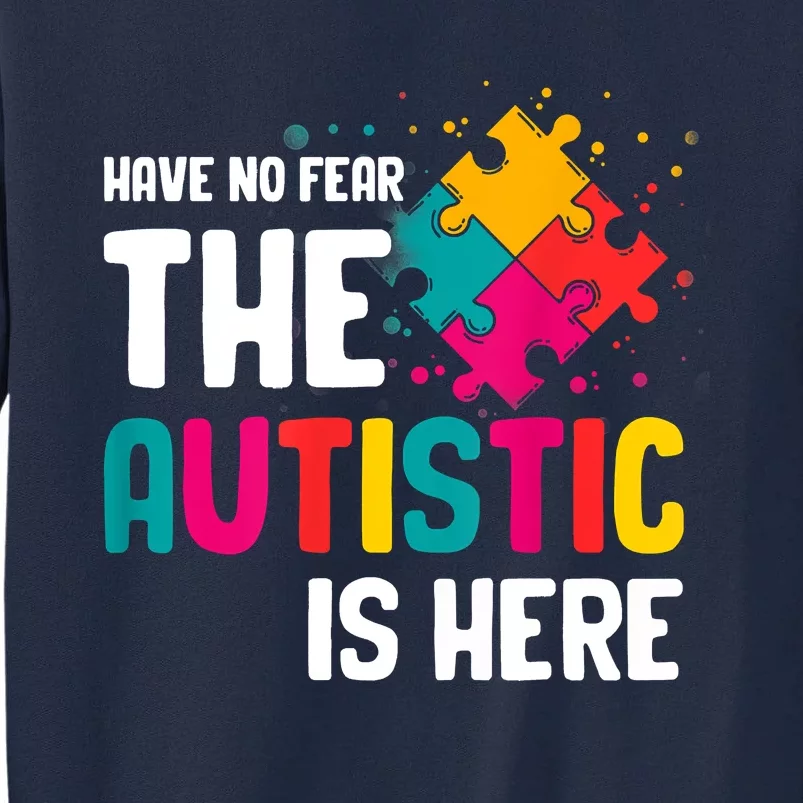 Autism Gifts For Adults Syndrom Autist Asd Autistic Asperger Tall Sweatshirt