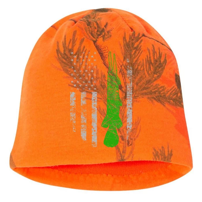 Alligator Gar Flag Alligator Gar Fishing Kati - Camo Knit Beanie