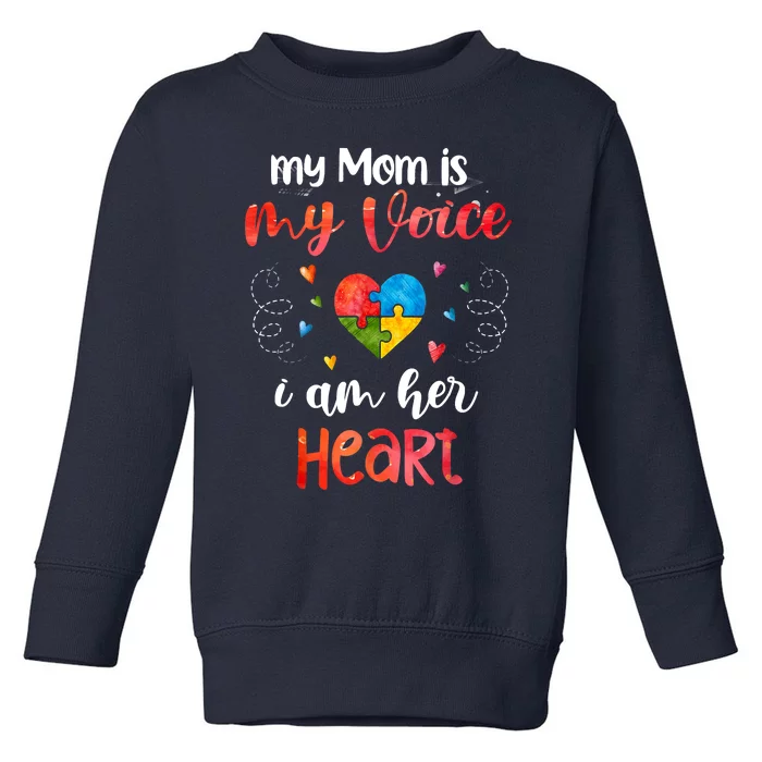 Autism Gifts For Mom Autistic Asperger Syndrom Autist Asd Toddler Sweatshirt