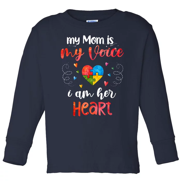 Autism Gifts For Mom Autistic Asperger Syndrom Autist Asd Toddler Long Sleeve Shirt