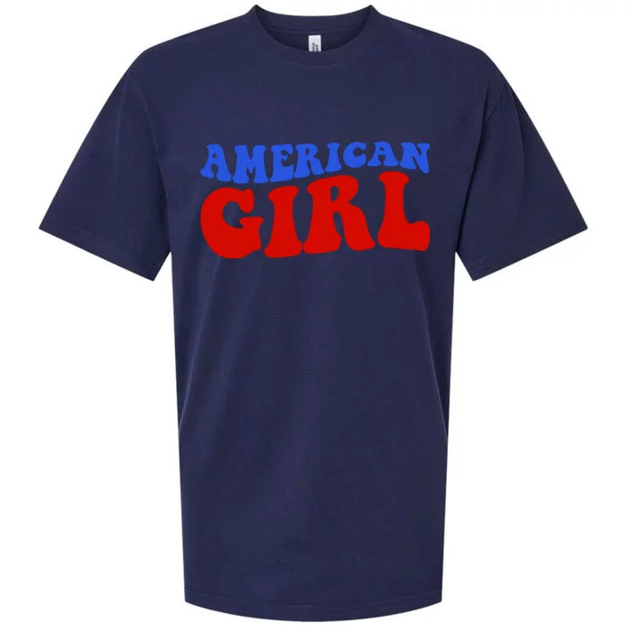 American Girl Fourth Of July Sueded Cloud Jersey T-Shirt