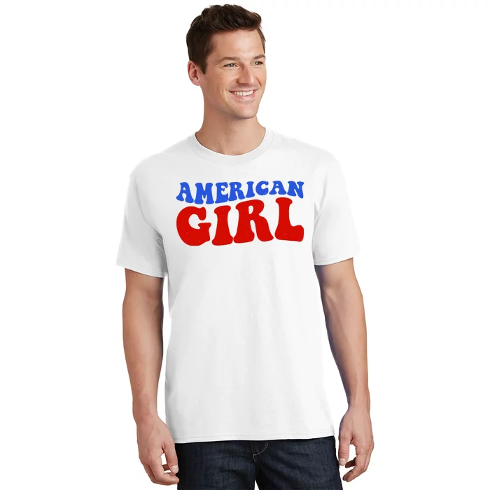 American Girl Fourth Of July T-Shirt