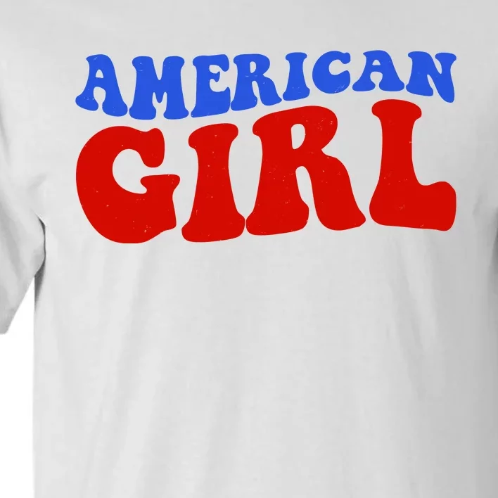 American Girl Fourth Of July Tall T-Shirt