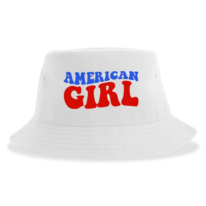 American Girl Fourth Of July Sustainable Bucket Hat