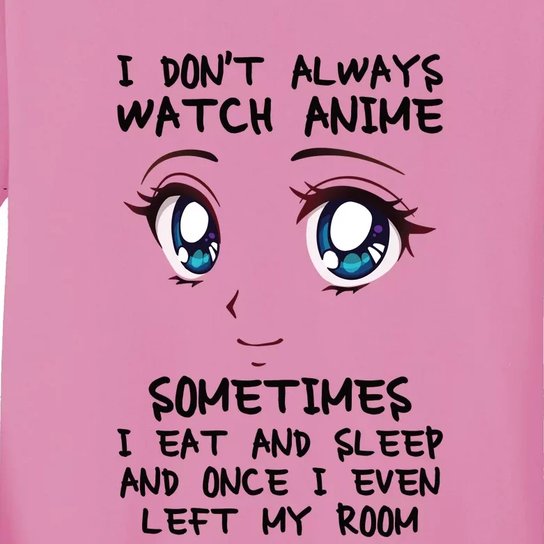 Anime Gift For Teen Girl Women Boy Cute Anime Merch Lovers Kids Long Sleeve Shirt