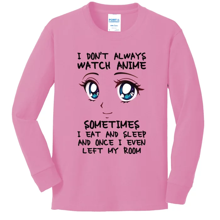 Anime Gift For Teen Girl Women Boy Cute Anime Merch Lovers Kids Long Sleeve Shirt