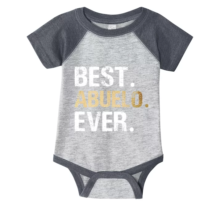 Abuelo Gift From Granddaughter Grandson Best Abuelo Infant Baby Jersey Bodysuit