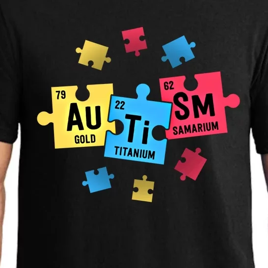 Autism Gift For Teachers Sped Periodic Table Elets Gift Pajama Set