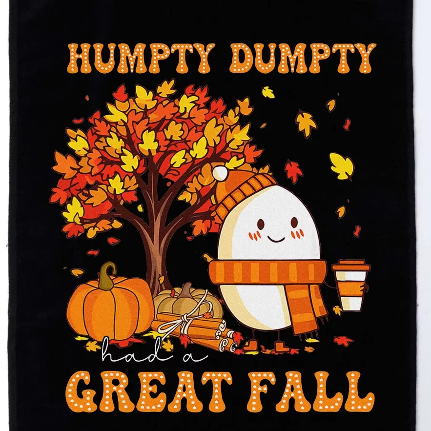 A Great Fall Thanksgiving Autumn Season Platinum Collection Golf Towel